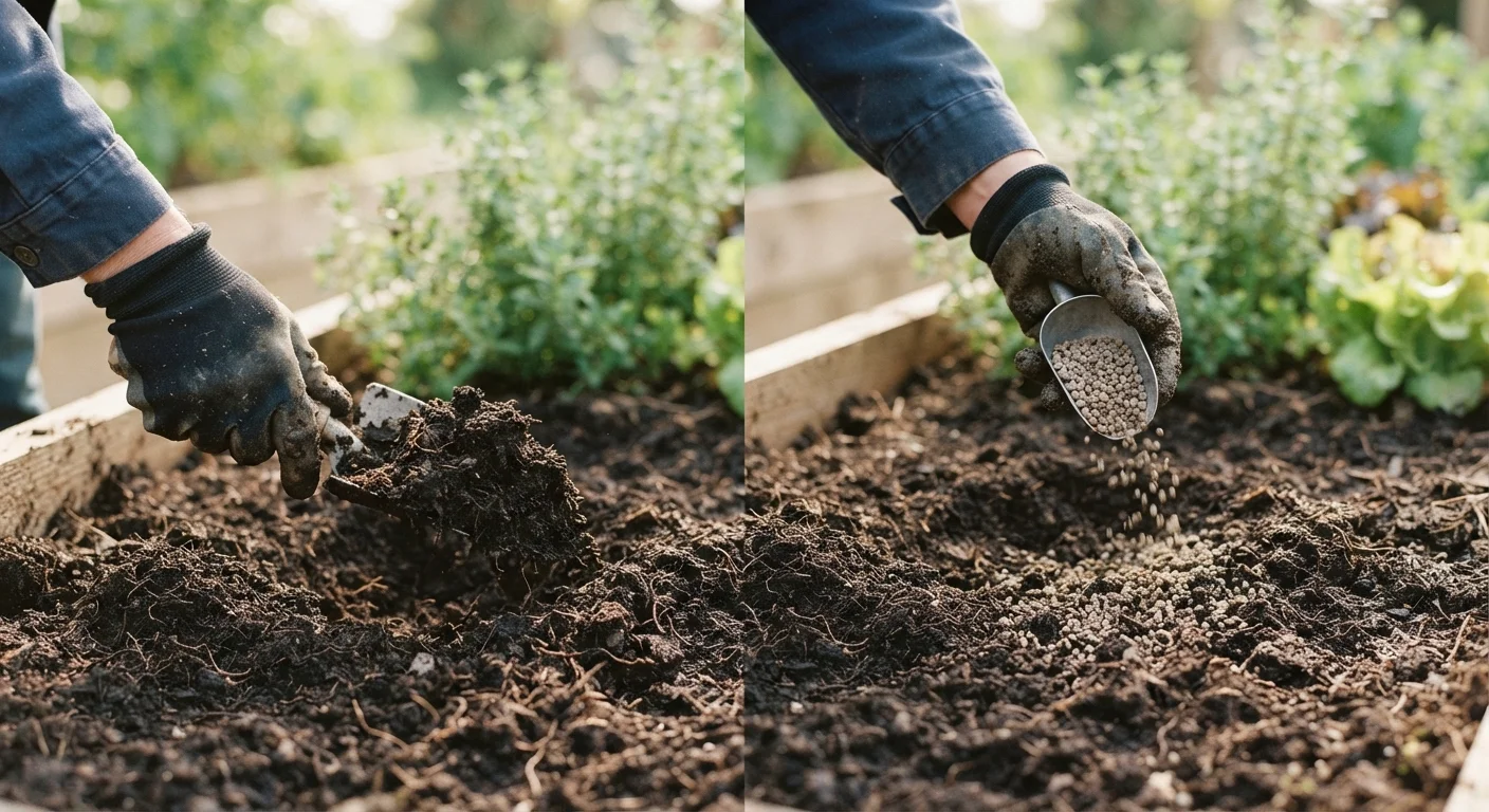 Compost vs. Fertiliser: Feeding Your Soil the Right Way