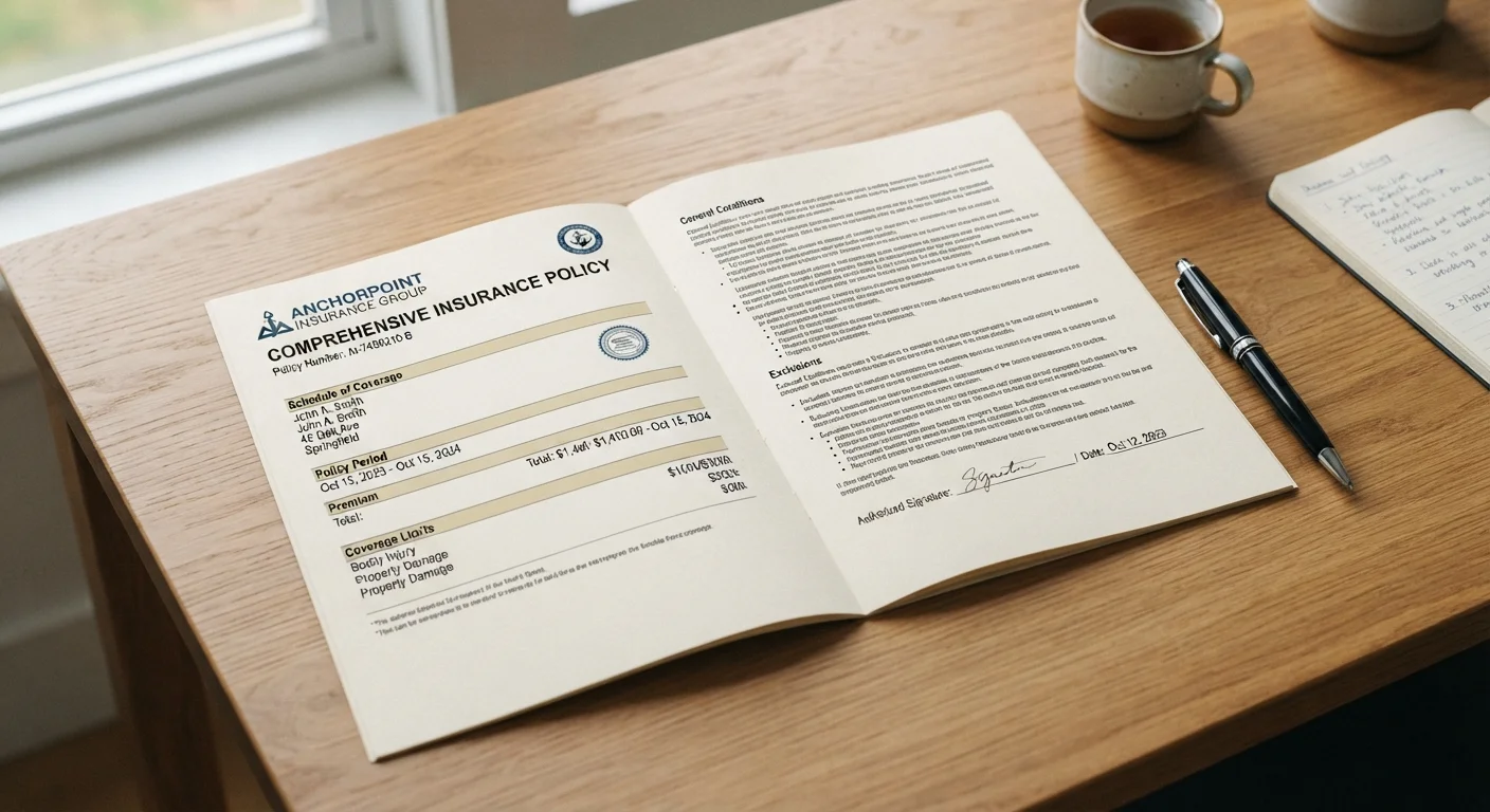 Decoding Your Car Insurance Policy: What Each Section Really Means