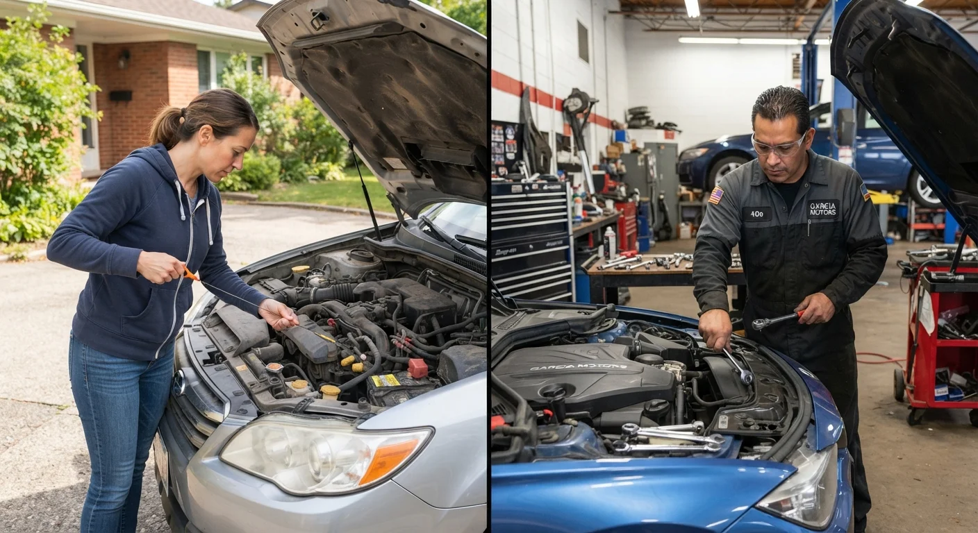 DIY Car Maintenance vs Taking It to a Mechanic