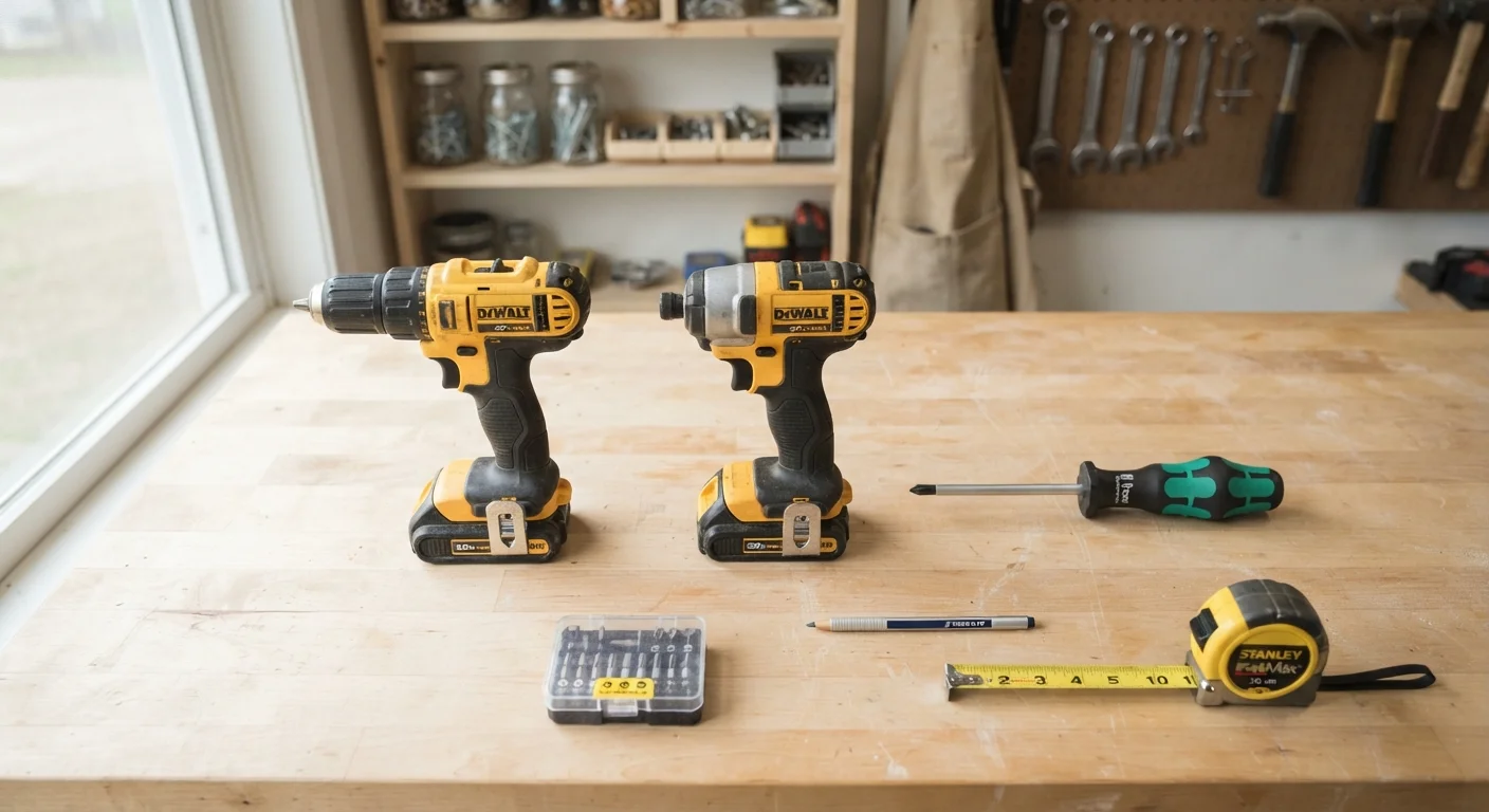 Drills, Drivers, and Screwdrivers: When to Reach for Which One