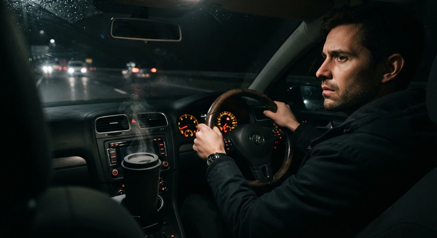 Driving When Tired vs. Driving After Caffeine: What the Research Actually Shows