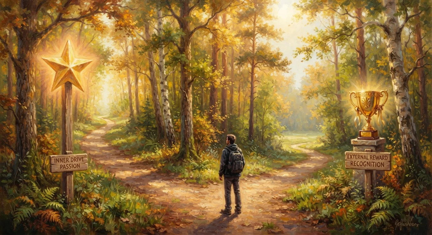 Intrinsic vs. Extrinsic Motivation: Which One Actually Keeps You Going?