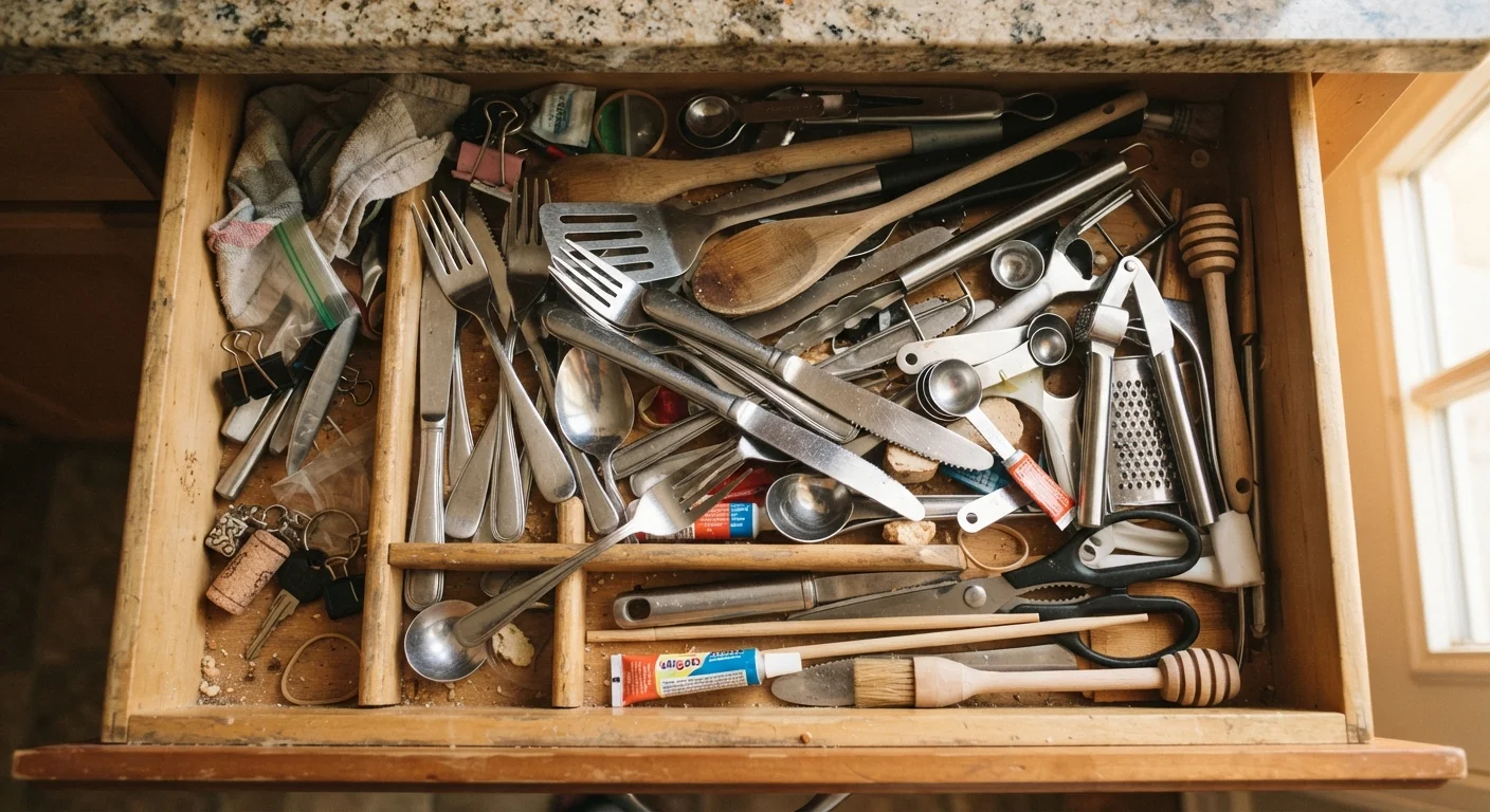 Kitchen Drawer Chaos: Why It Happens and How to Finally Fix It