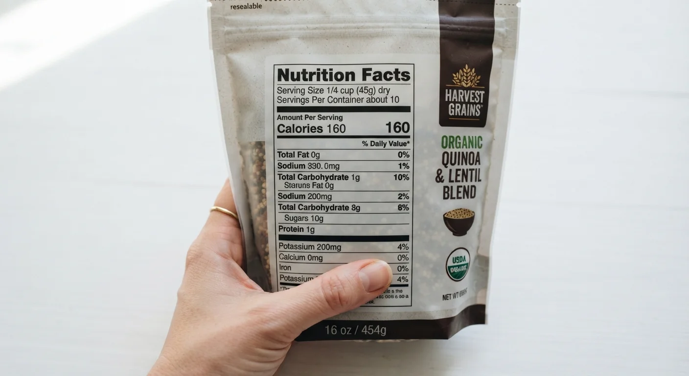 Reading a Nutrition Label Without Getting Lost