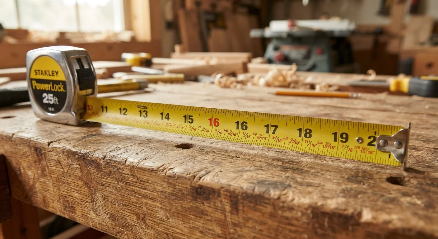 Reading a Tape Measure Without Getting Confused by the Fractions