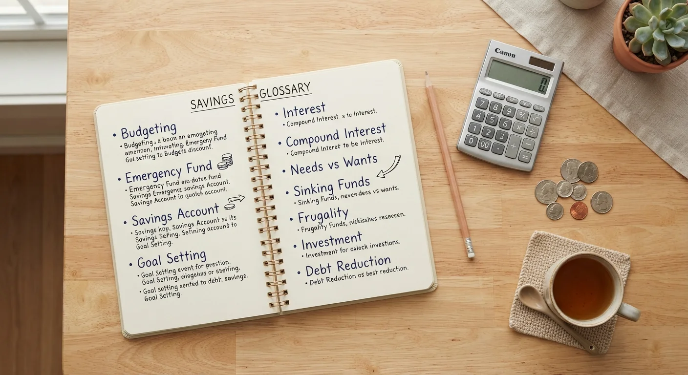 Savings Terminology Every Beginner Should Know