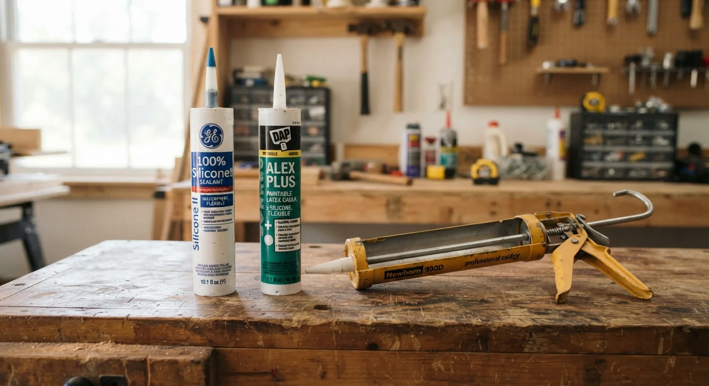 Silicone vs. Latex Caulk: Which One Belongs Where in Your Home