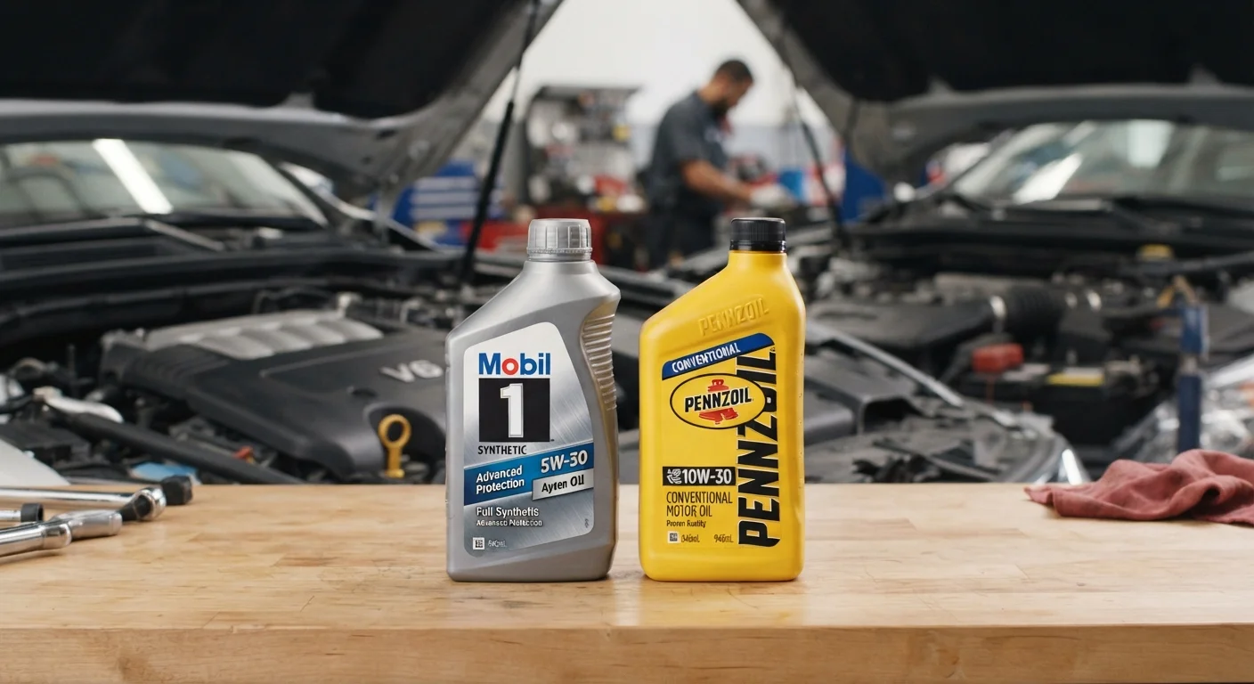 Synthetic vs Conventional Engine Oil