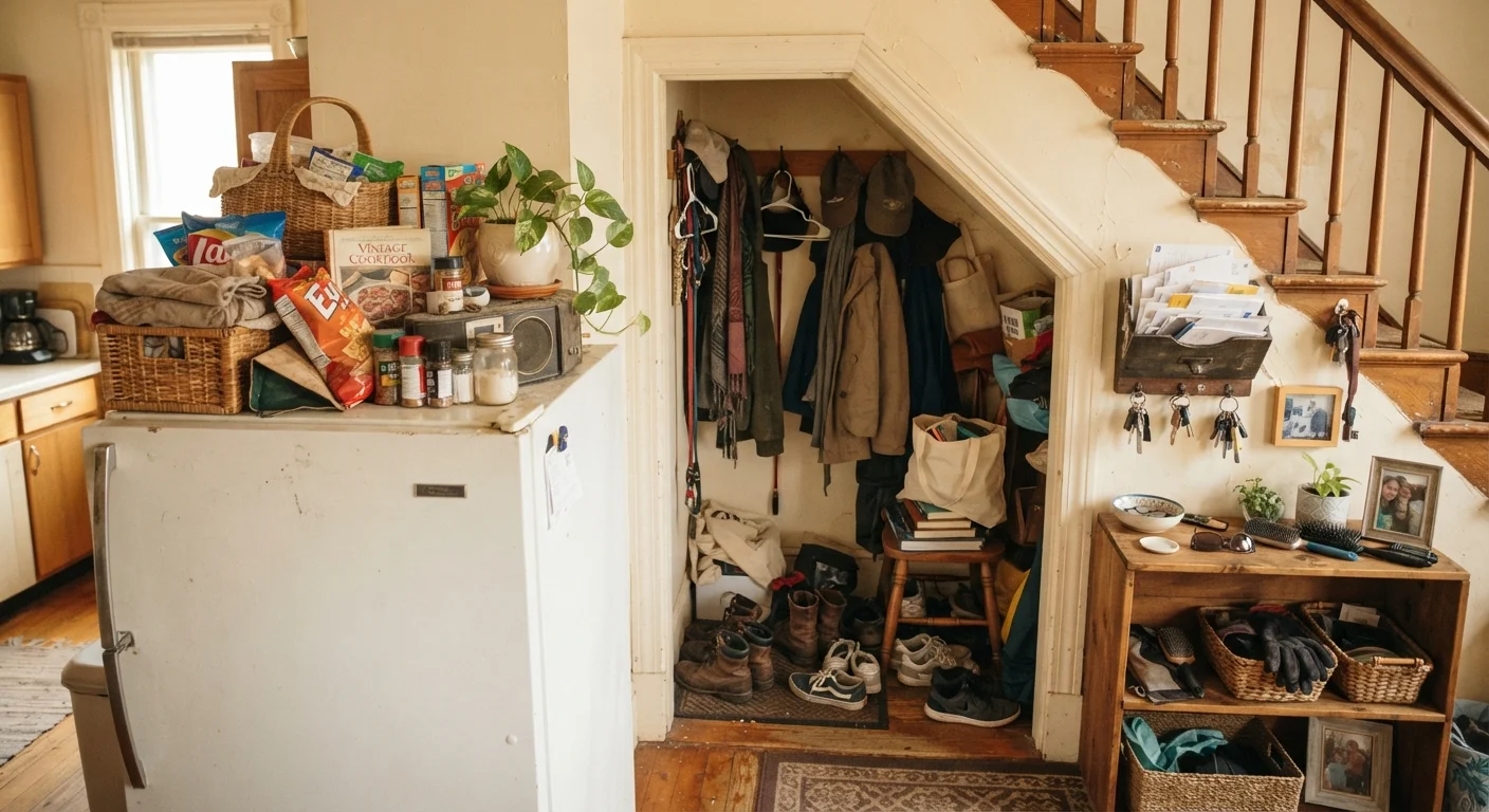 The Hidden Clutter Zones Most People Forget to Organize
