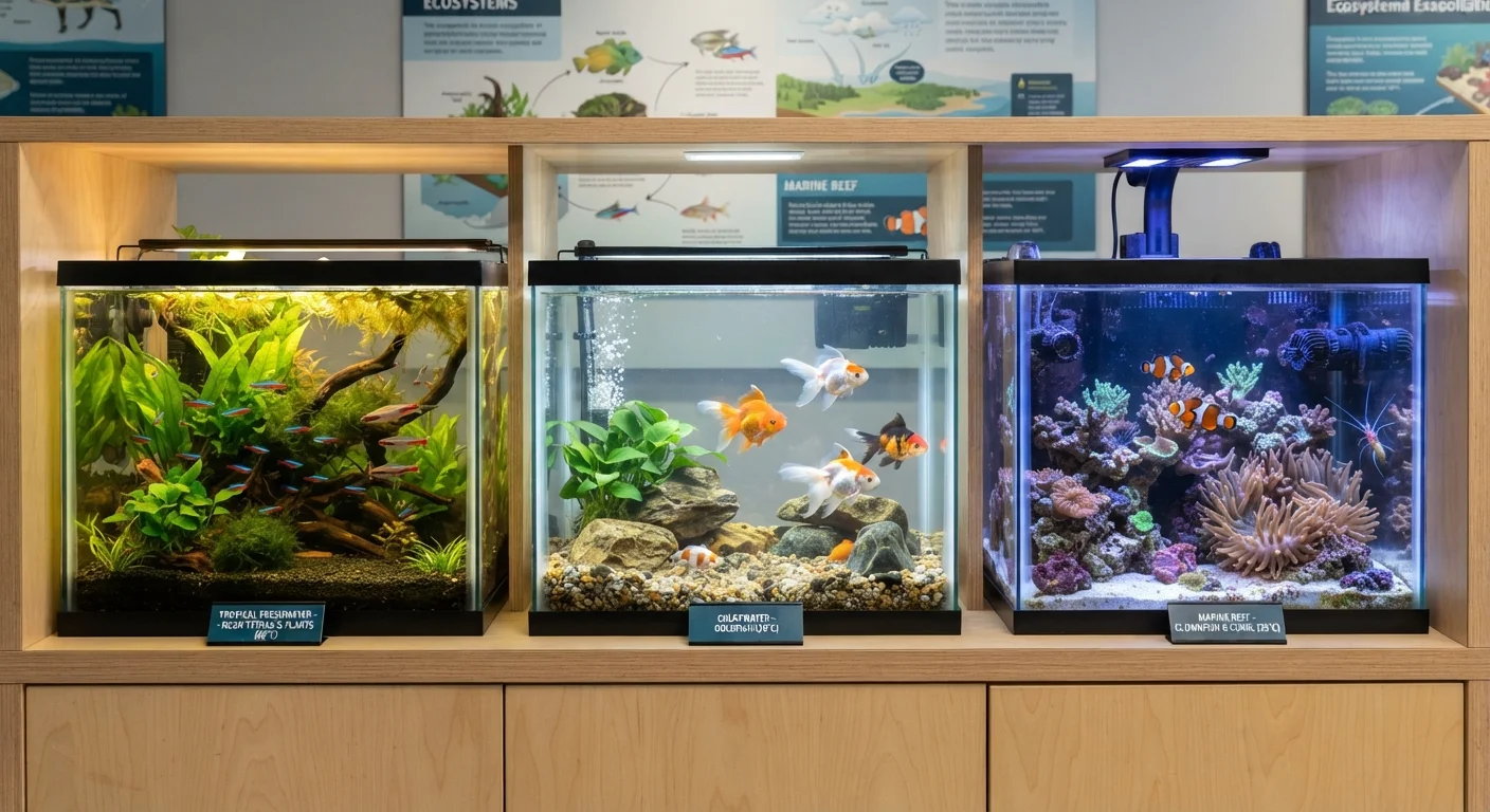 Tropical Fish, Cold-Water Fish, and Marine Fish: Understanding the Differences