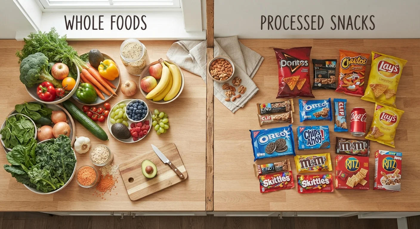 Whole Foods vs Processed Foods: What the Difference Really Means