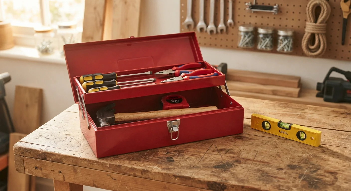 Your First Toolbox: What Every Beginner Actually Needs at Home